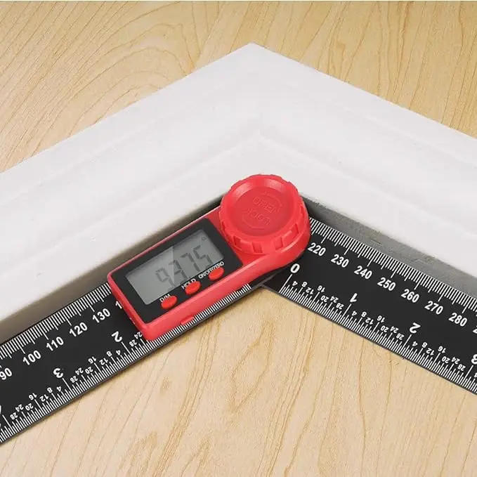 Description Picture 3 of itemProtractors Digital Display Angle Level Ruler Goniometer Angle Finder Inclinometer75 90 Degree Measuring Gauging Carpenter Tools