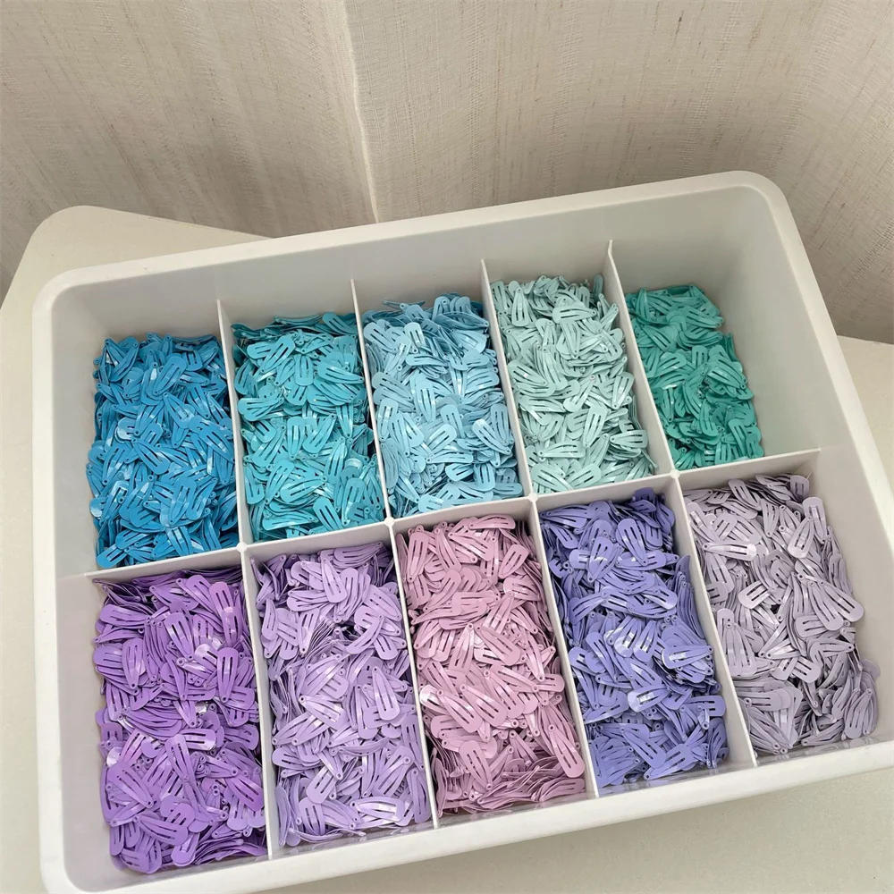 Description Picture 5 of item2cm Colorful Paint Mini Bb Water Droplet Clip Multiple Colored Pet Hairpin Hair Grooming Supplies for Puppy Dog Cat Accessories