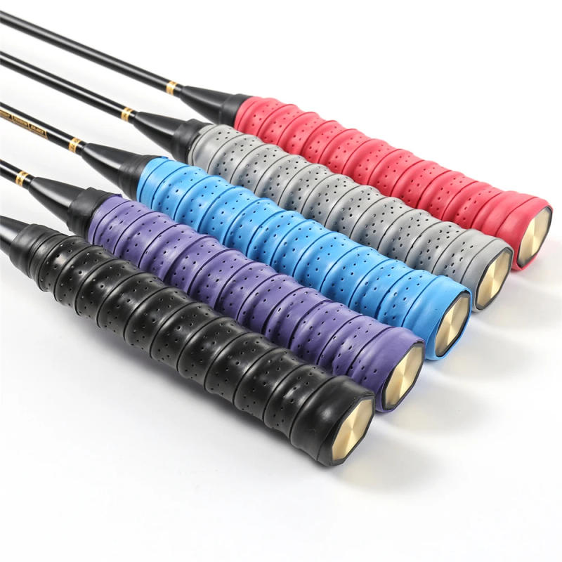 Description Picture 4 of item6 Colors Brand Anti-slip Racket Grip Badminton Overgrips Sweatband Outdoor Sports Accessories Tennis Tape Hand Grips