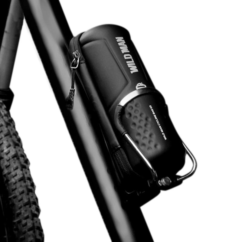 Description Picture 5 of itemBike Storage Bag Repair Tool Bag with Zipper Waterproof PU Front Frame Pouch Bicycle Tool Kit Bag for Water Bottle Holder 2024