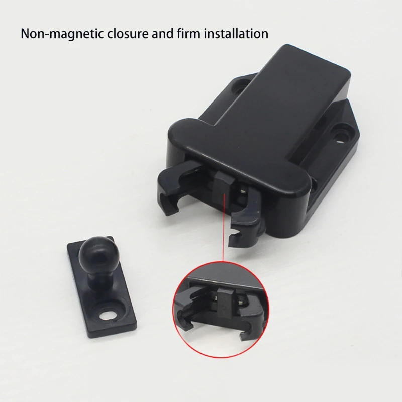 Description Picture 5 of item652F Cabinet Rebound Door Lock Keyless Door for Latch Cupboard Door Push for Latch Suitable for Furniture Doors Without Handl