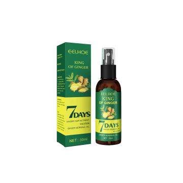 Ginger Hair Growth Spray Massage Scalp Strengthening Dense-Hair Preventing Hair Loss Strengthening-Hair Repair Nourishing Liquid