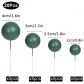20pcs dark green