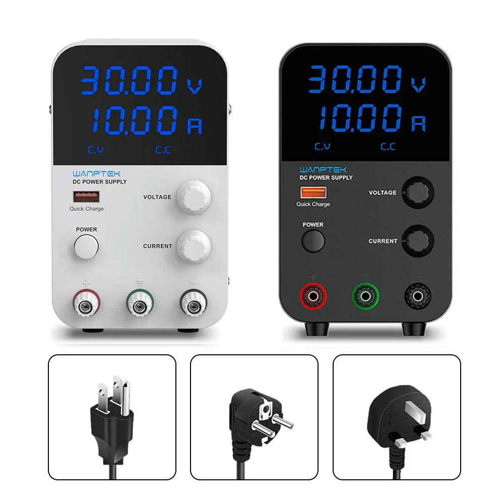 Description Picture 6 of itemWanptek Adjustable DC power supply 30V 10A 60V 5A 120V 3A Lab Stabilized Power Supply Voltage Regulator Switch Source 110V 220V