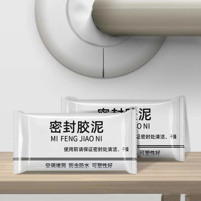 Description Picture 2 of item4pcs Sealing Mastic Wall Hole Air Conditioning Hole Sewer Cracks Sealing Clay Waterproof Repair Sealant Cover Sealing Mending