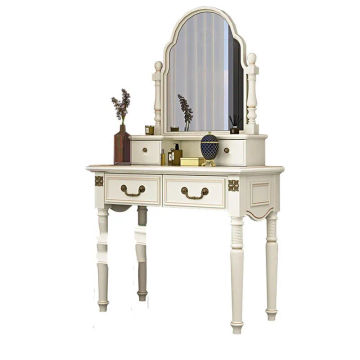 Office Comfortable Dressing Table Hairstyle Room Standing Multifunctional Dressing Table Hotel Cosmetic Coiffeuse Furnitures HY