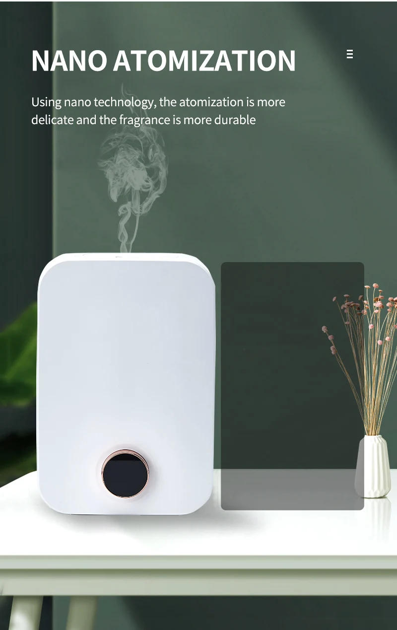 Description Picture 3 of itemElectric Sprayer Essential Oil Diffuser Fragrance Air Freshener Scent Machine 150ML Smart Control Aroma Diffuser Home Appliance