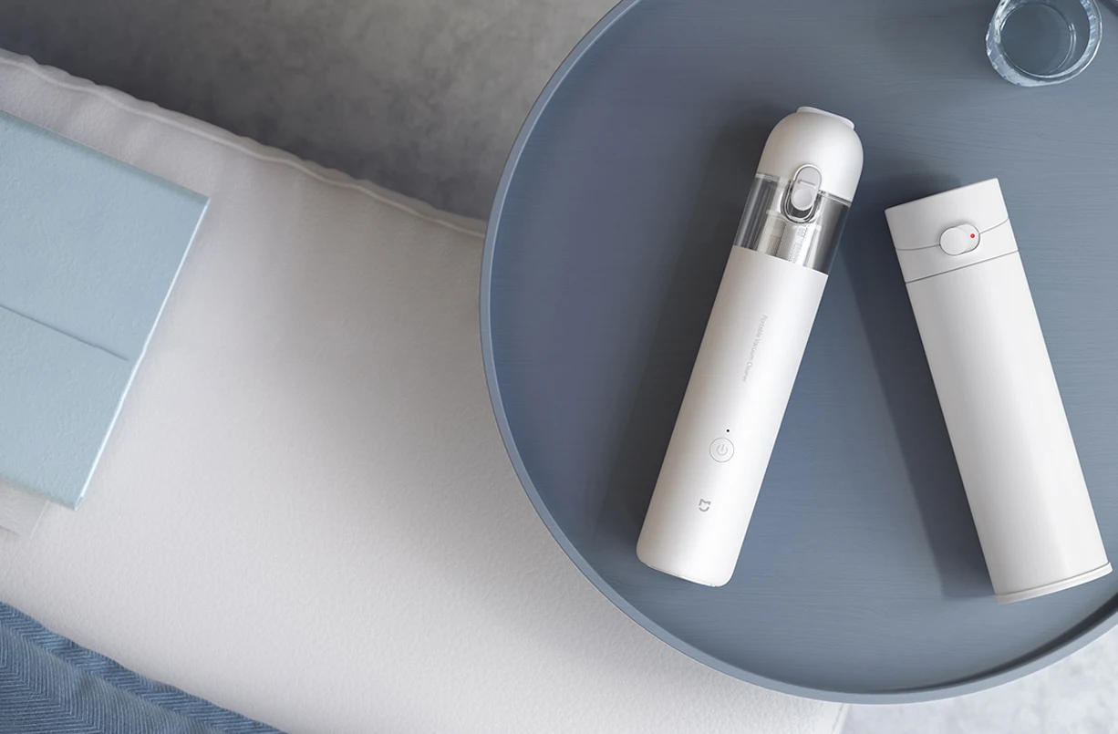 Description Picture 4 of itemXIAOMI MIJIA Handheld Portable Vacuum Cleaner,13KPa Suction,Home and Car Cordless Hand Vacuum,0.5 kg lightweight,Type-C Charging