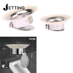 Squatting Pan Anti-smell Plug Stainless steel Toilet Floor Deodorize Stopper Bathtub Anti-blocking Cover Bathroom Accessories