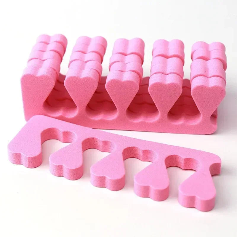 Description Picture 6 of item50pcs Colorful Sponge Finger Toe Separators Nail Polish Feet Care Toe Separators Manicure Pedicure Nail Art Tool Bulk Wholesale