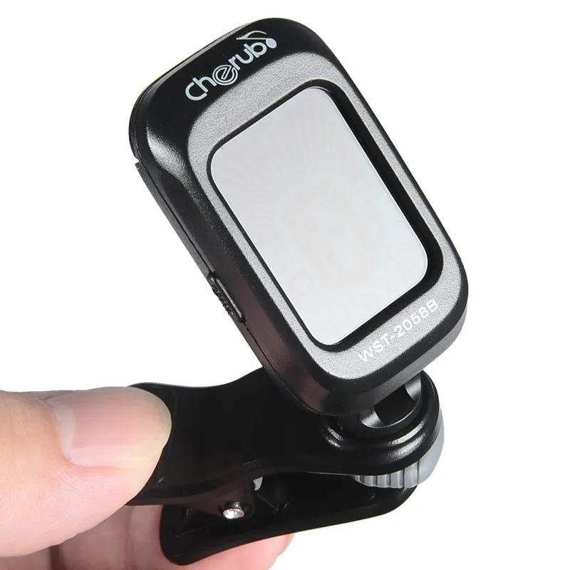 Description Picture 3 of itemWST-2058B Auto Clip-on Tuner Chromatic Guitar Bass Violin Ukulele C Ukelele D B Bb Flat Tuning LCD Display Backlit Tuner