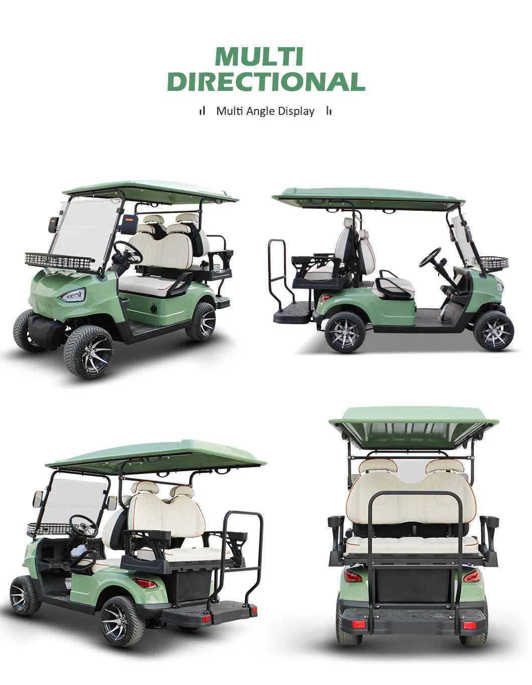 Description Picture 5 of item4 Seater Lithium Battery Electric Golf Carts