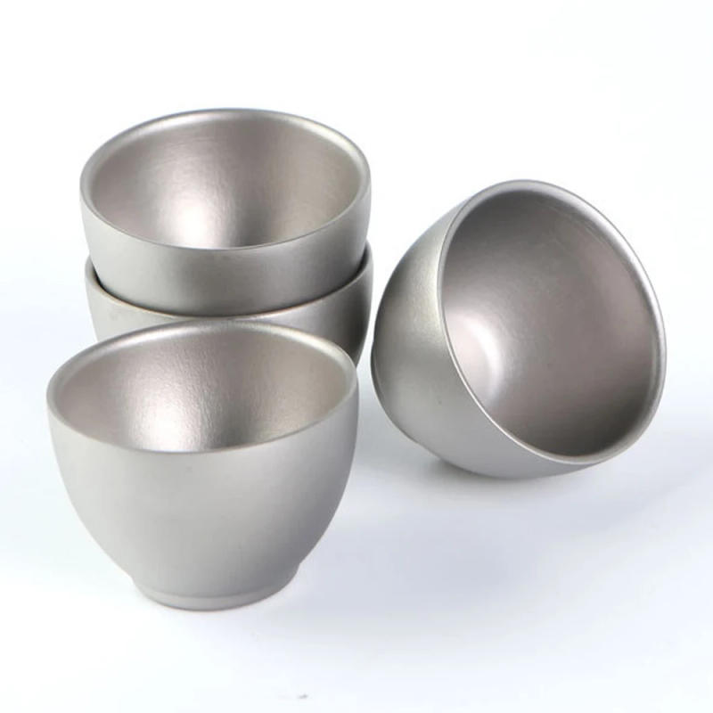 Description Picture 5 of itemCamping Tea Cup Outdoor Portable Picnic Cookware Titanium Double-Wall TeaCup Hiking Tea Cup Drinking Accessory 2023