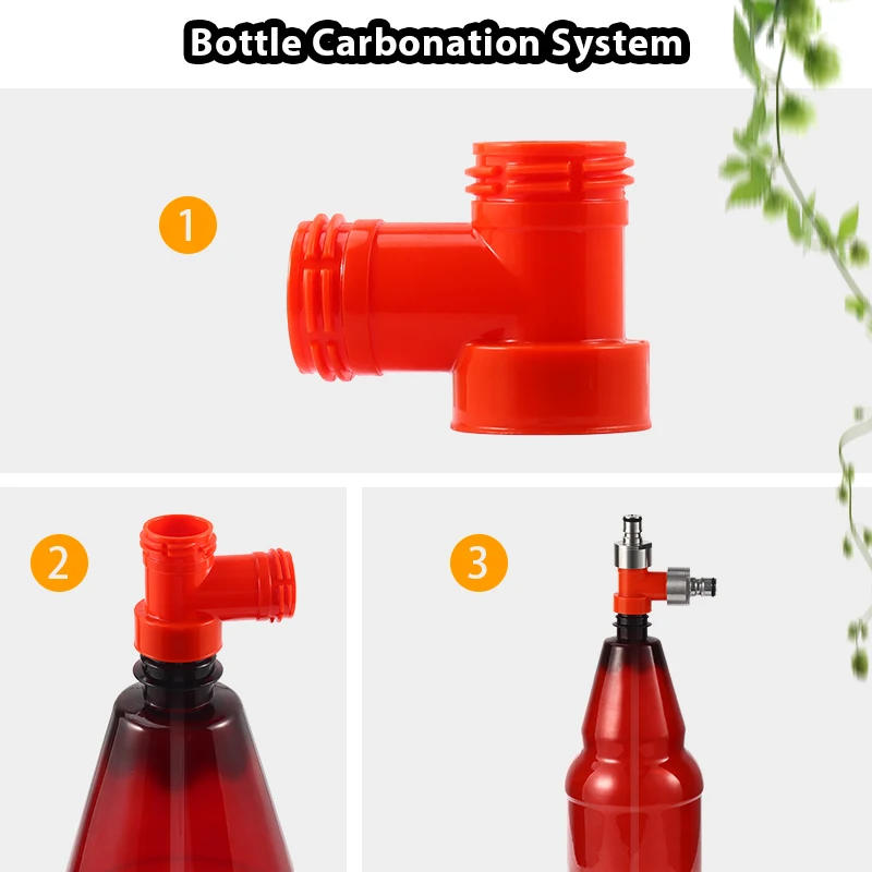 Description Picture 3 of item2Pcs/Lot Plastic Carbonation Caps, PET Bottle Carbonation Cap For Carbonated Beer,Soda Water,Soft Drink Home Brewing Accessories