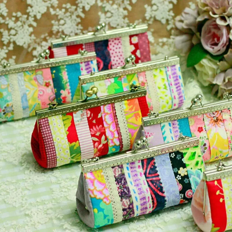 Description Picture 3 of item7Pcs Quilting Fabric Squares Sheets,25x25cm Cotton Craft Fabric Bundle Patchwork for DIY Sewing Scrapbooking Quilting Dot Patter