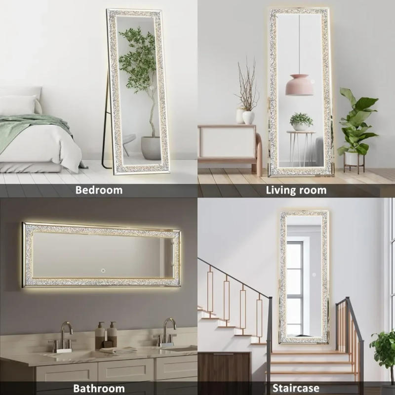 Description Picture 5 of itemMirror Decorative Mirrors Flexible Bathroom Products Household Merchandises Home Garden
