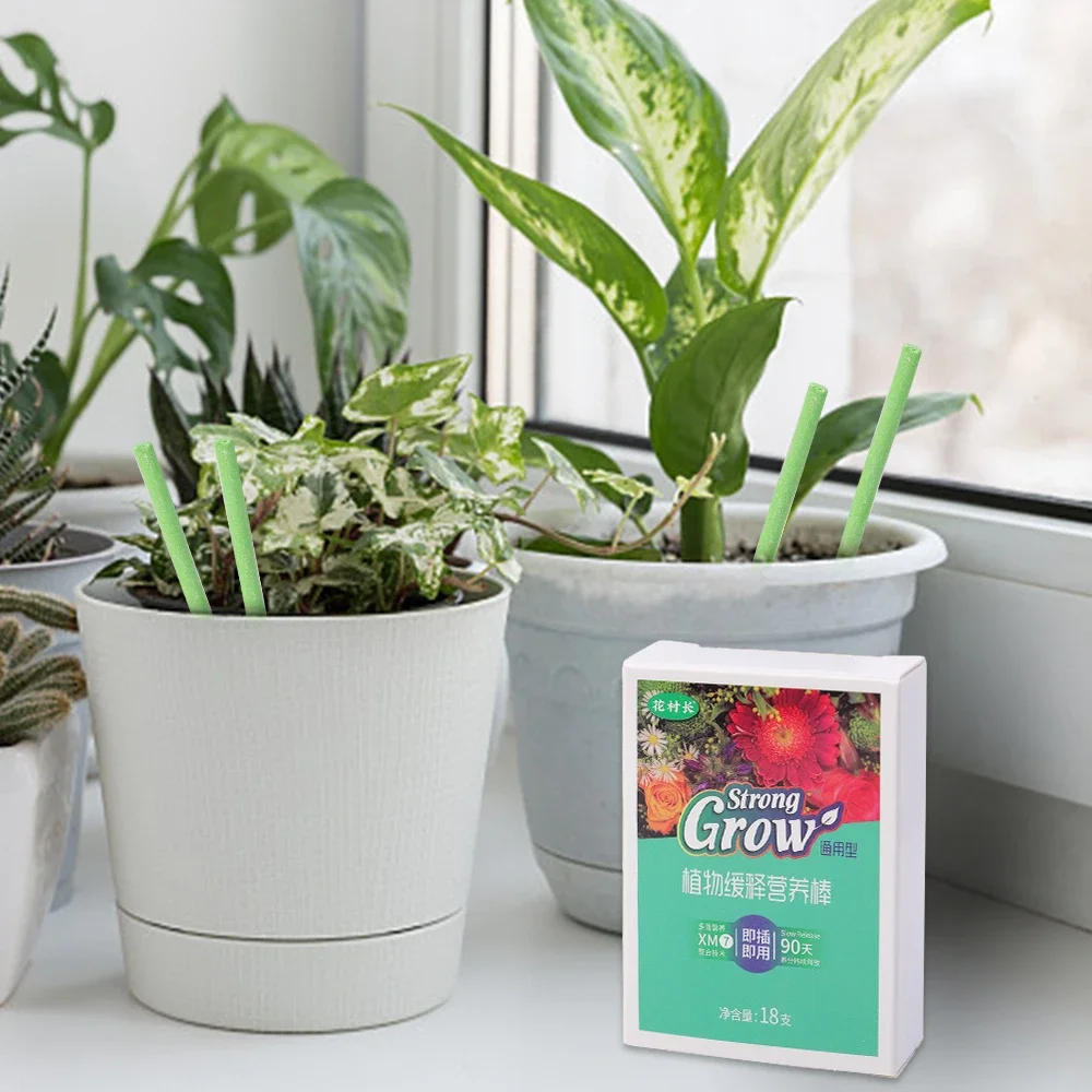 Description Picture 6 of item36/18Pcs Plant Rooting Fertilizer New Indoor Potted Plant Growth Enhancer Bar Universal Plant Nutrition Stick Garden Supplies