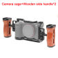 Double wooden handle