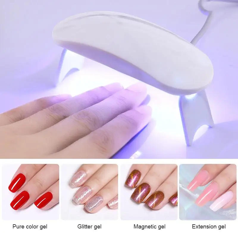 Description Picture 6 of itemPortable Nail Dryer Lamp UV LED Nail Light For Curing All Gel Polish USB Rechargeable Quick Dry Manicure Machine Nail Art Tools