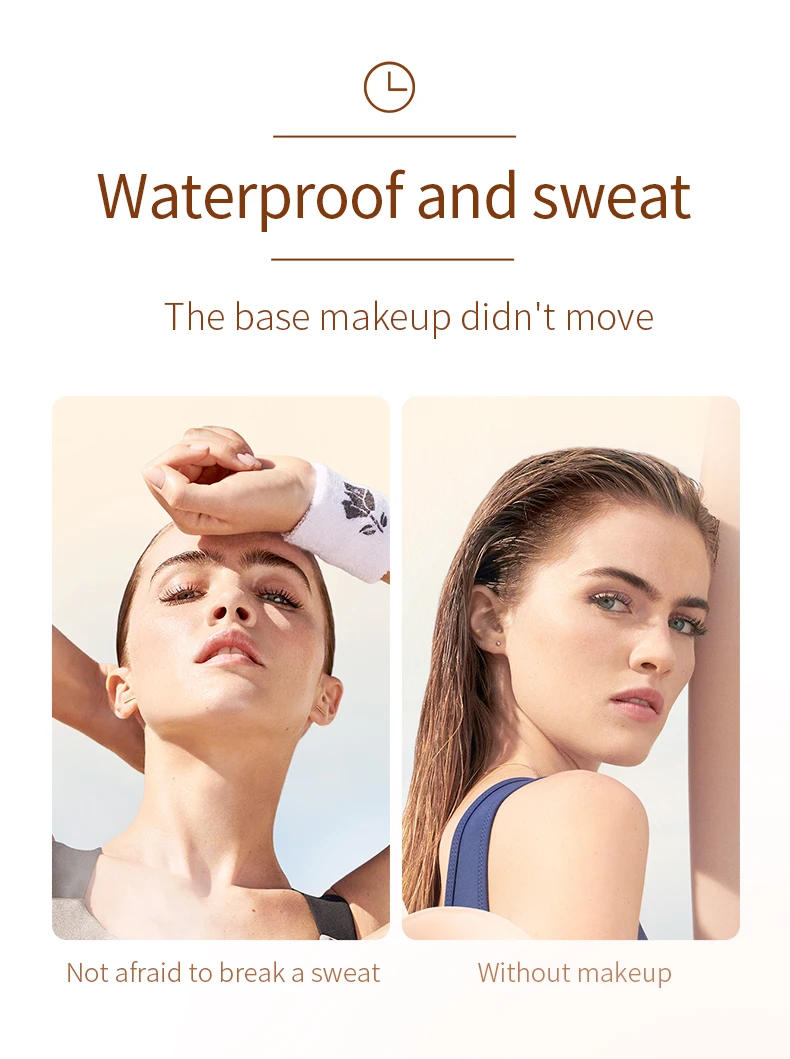 Description Picture 6 of item40ML Professional Foundation Cream Full Concealer Makeup Cosmetics Waterproof Lasting Base Brighten Whitening Cover Dark Circles