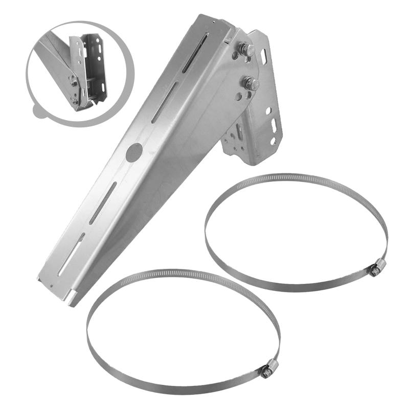 Description Picture 6 of item30 Degree Solar Panel Mount for Wall and Pole Installation Adjustable Tilt Bracket for Efficient Photovoltaic Positioning