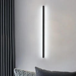 Wall Light Modern Minimalist Indoor Wide Simple Long Strip Creative LED Lights Background Personality Mirror Bedroom Wall Lamp