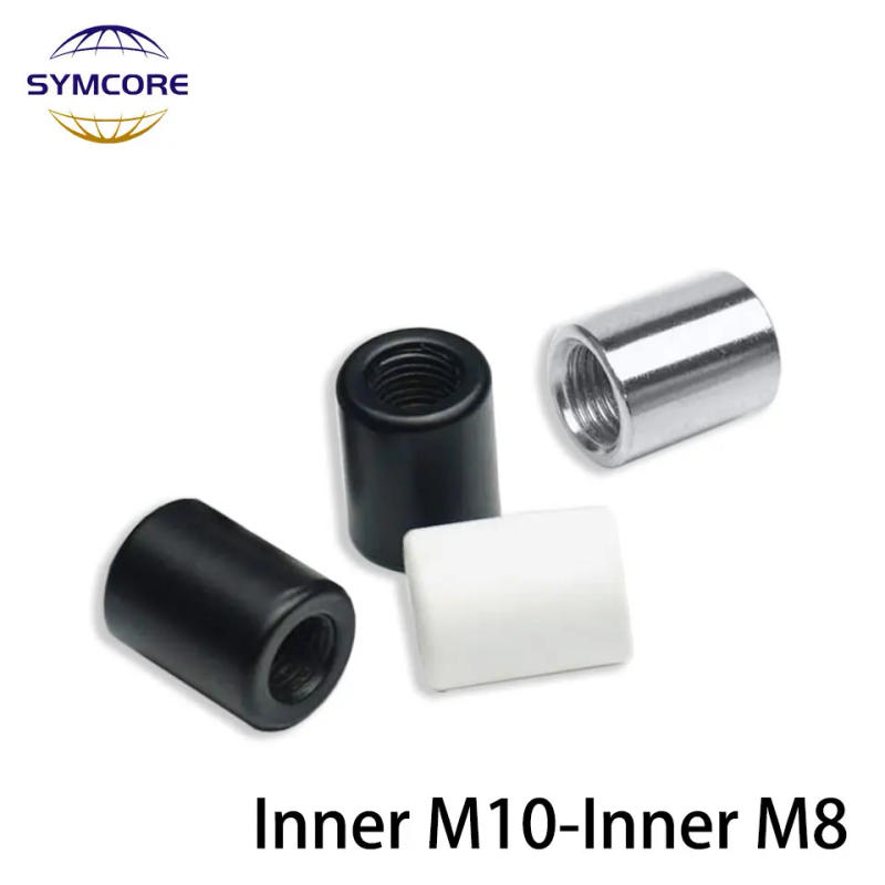 Description Picture 4 of item3Pcs Table Lamp Pendant Lamp Internal M10 * 1 To Internal M8 * 1 Joint Nut Connector Straight Pipe Screw Hollow Tooth Tube