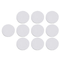10Pcs Double Sided Sticky Tape Adhesive Sticker Rug Mat Carpet Gripper Pad Plastic PVC Hook And Loop Black Tape