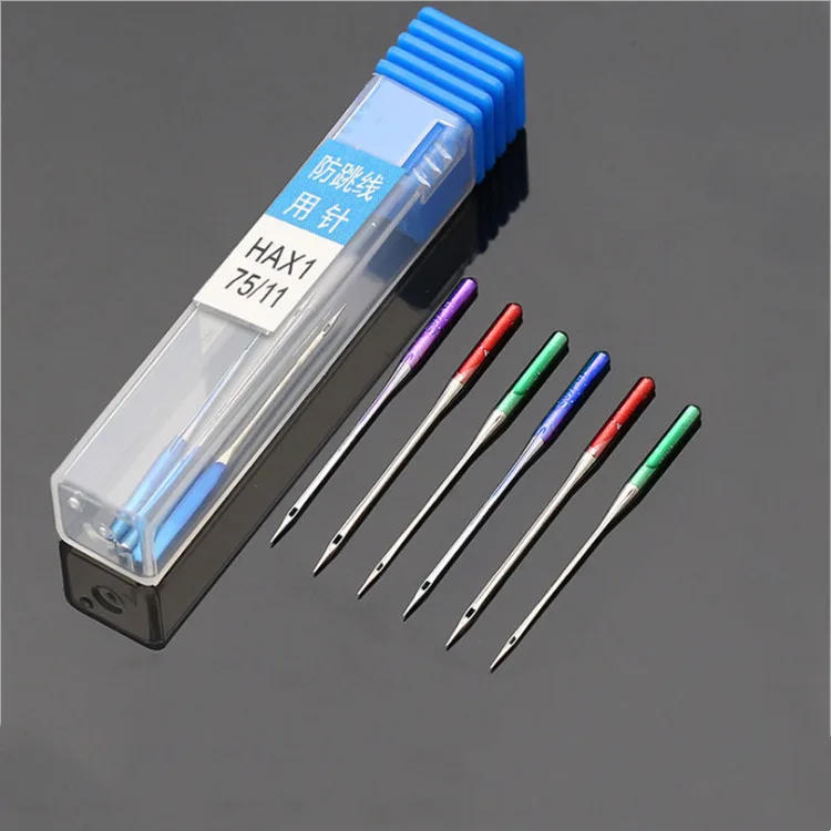Description Picture 4 of item3Pcs Anti-Jumping Sewing Machine Needle Stretch Fabric Stitch Needles for Singer Brother Janome Home Sewing Machine Tools