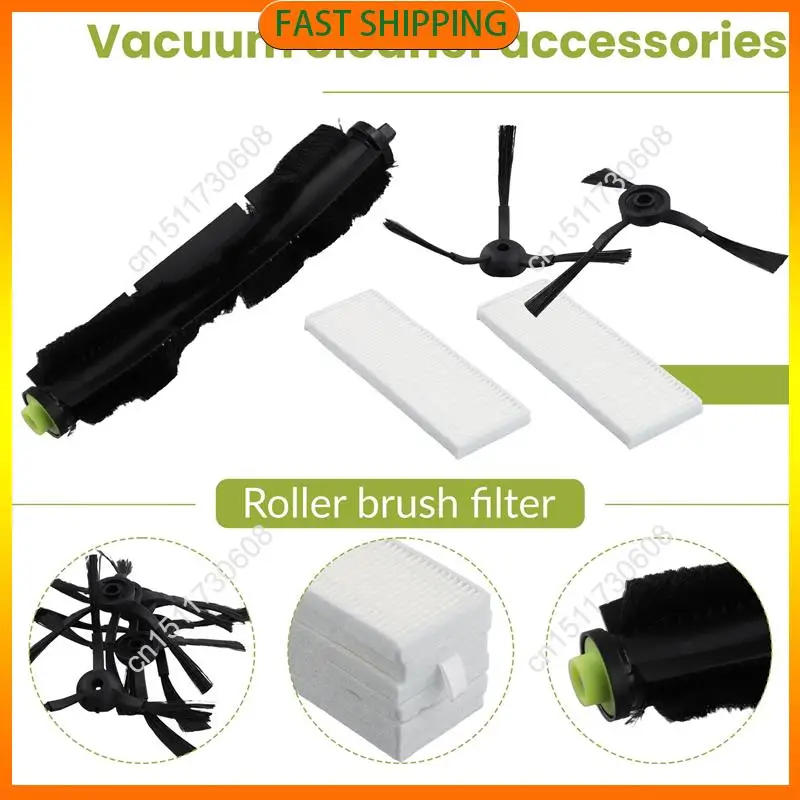 Description Picture 2 of itemBuy Now 13Pcs Roller Brush Filter Side Brush Replacement Parts For Qihoo 360 S10 X100 Max Robotic Vacuum Cleaner