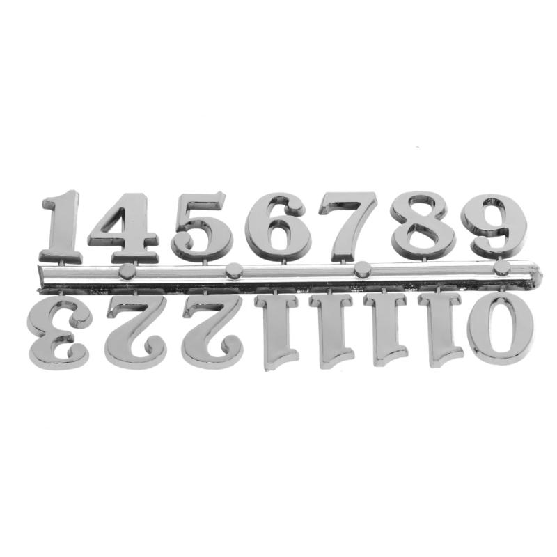 Description Picture 5 of itemAccessories ​Clock Numerals Easy To Use Hot Sale Plastic Reliable Single High 2 Cm Wall Clock Home Room Durable