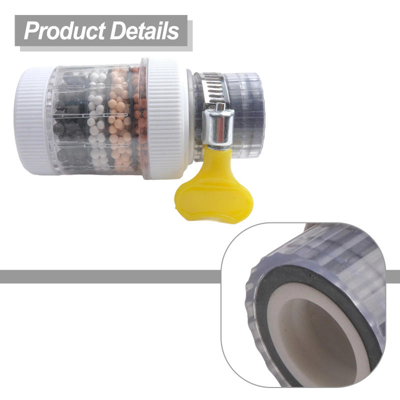 Description Picture 6 of itemFaucet Filter Elements Water Purifier Kitchen Water Tap Nozzle Filter Bathroom Filtration Purifie Sprayer Head