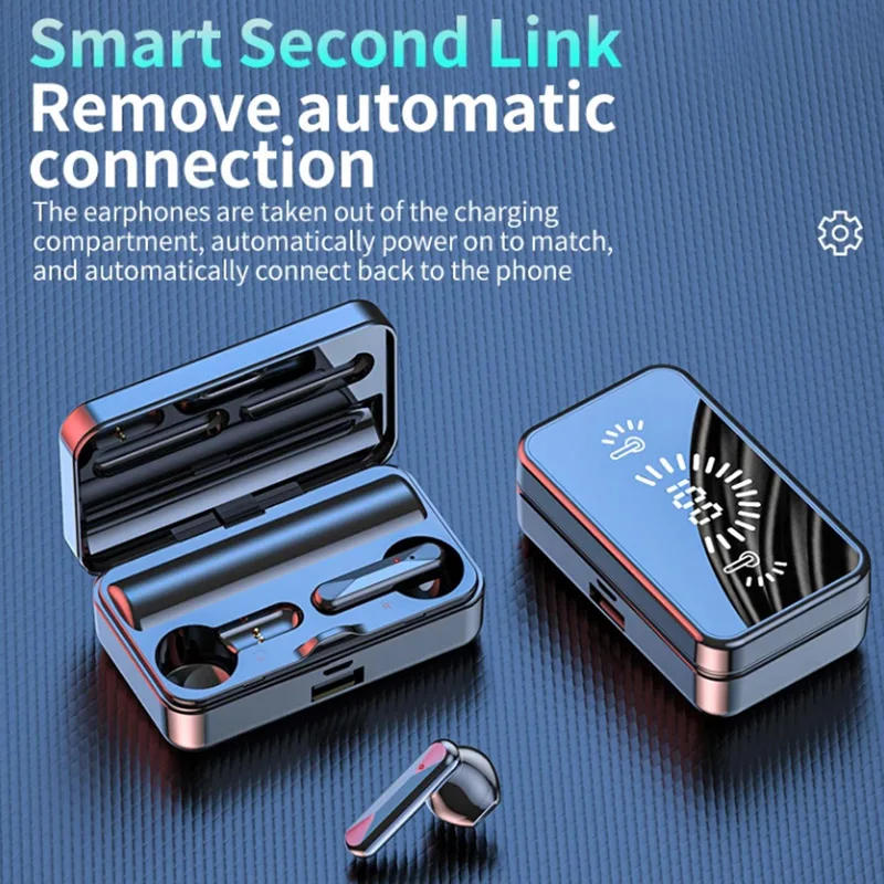 Description Picture 3 of item#TWS S20 Earphone Bluetooth Wireless Headphone Hifi Stereo Sports Game Waterproof Earbuds Headset Hearing Aids With Mic Handfree