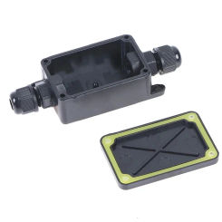 Junction Box Mini Outdoor Waterproof Ip66 Terminals One in Two Out Waterproof Box Plastic Corrosion Resistant Wire Junction Box