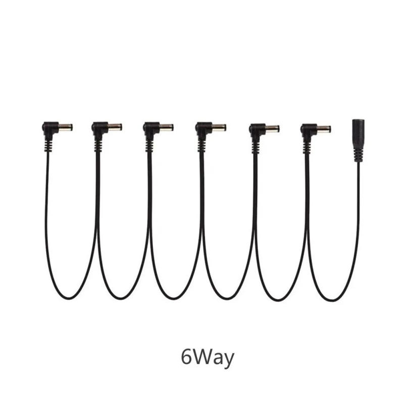 Description Picture 2 of item9V 2A Electric Guitar Multiple Effects Pedal Daisy Chain 3/4/5/6/8 Way Power Cord Supply Splitter Cable Guitar Parts Accessories