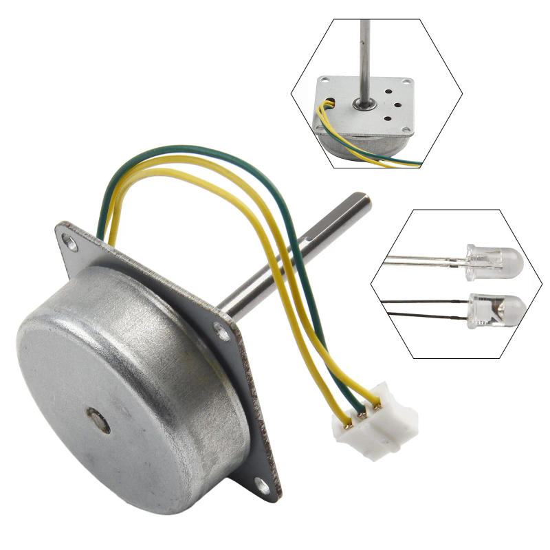 Description Picture 3 of itemThree Phase DIY AC  Brushless Wind Power Hand Cranked Generator Motor 3-24V Electrical Equipment  Water Conservancy Generator