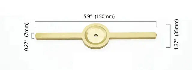 MFYS Solid Brass Round Door