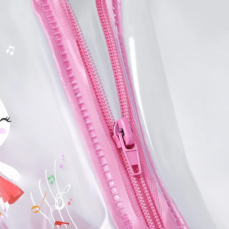 Description Picture 4 of item1 set Non-slip Waterproof Rain Shoe Covers Solid Rain Shoes Kids Cartoon Unicorn Galoshes Zip PVC Rain Shoes