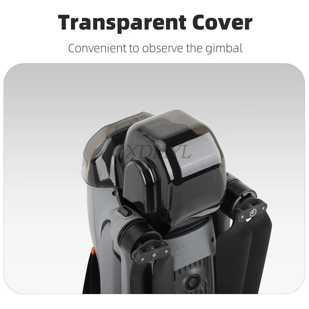 Description Picture 6 of itemSunnylife Gimbal Dustproof Protection Cover Anti-Scratch Dustproof Fixed Buckle Cover Lens Cap For DJI AIR 3S Drone Accessories