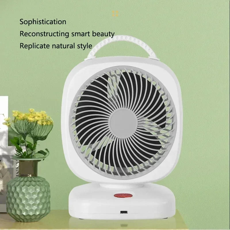Description Picture 5 of itemPortable rechargeable mini fan, strong wind, small, desktop, office, home