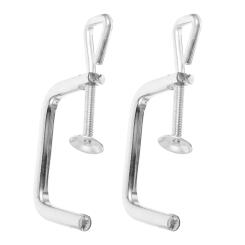 2pcs Pasta Clamp Replacement Heavy Duty Metal Clip For Manual Noodle Making Machine Pasta Making Machine Part Part Accessory