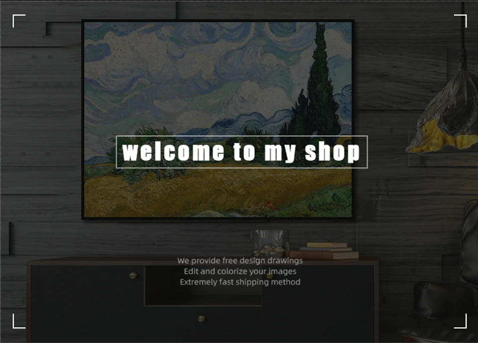 Description Picture 2 of itemDIY Diamond Painting Snow Diamond Mosaic Landscape Sunset Embroidery Rhinestone Full Round Diamond Cross Stitch Home Gift