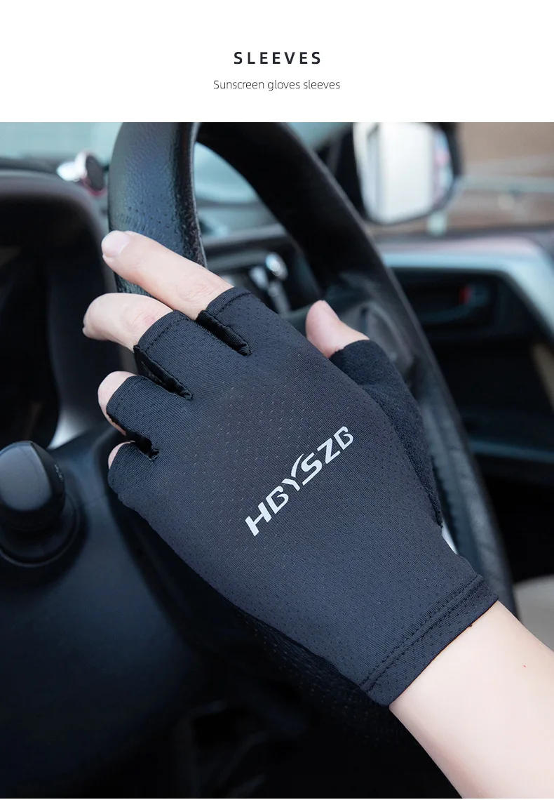 Description Picture 6 of itemSummer Fishing Gloves for Men Women Carp Fishing Anti-slip Fingerless Cycling Gloves MTB Road Bike Bicycle Gloves Fish Equipment