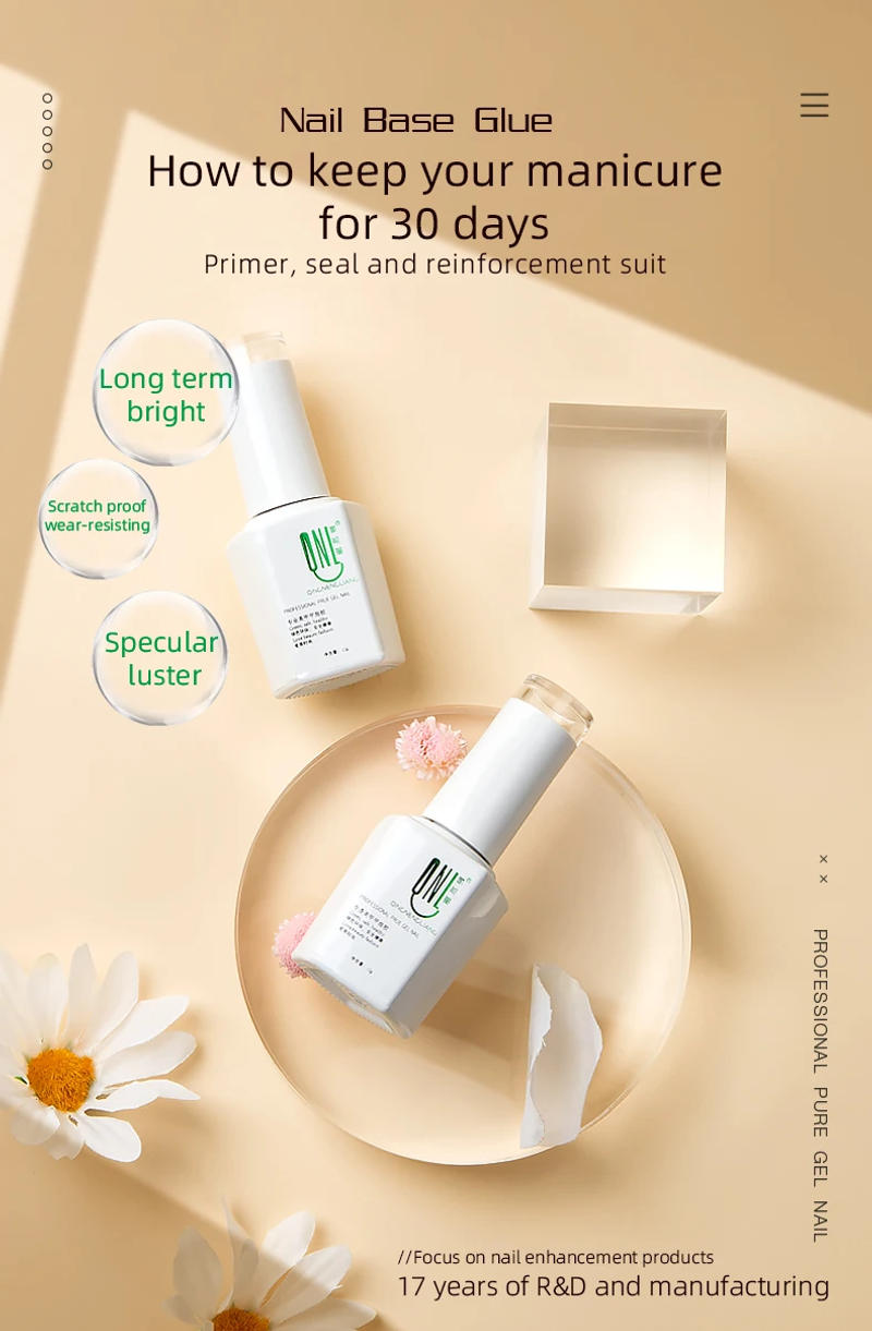 Description Picture 2 of item2024 Russian Matte Top Coat Base Gel Shiny Top Coat No Wipe 12ml Transparent Soak Off Primer Reinforced Leveling Blooming Gel