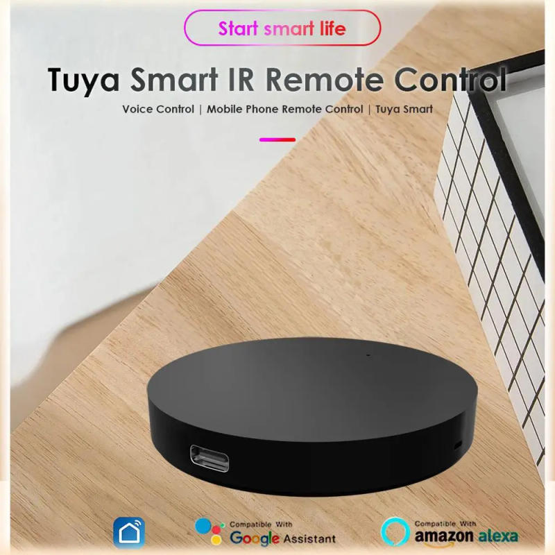 Description Picture 2 of itemTUYA Smart IR Remote Control Smart WiFi Universal Infrared Tuya for Control for TV DVD AUD AC Works with Amz Alexa Google Home