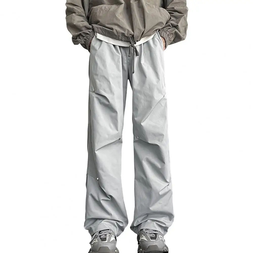 Men Straight-leg Pants Unisex Trousers