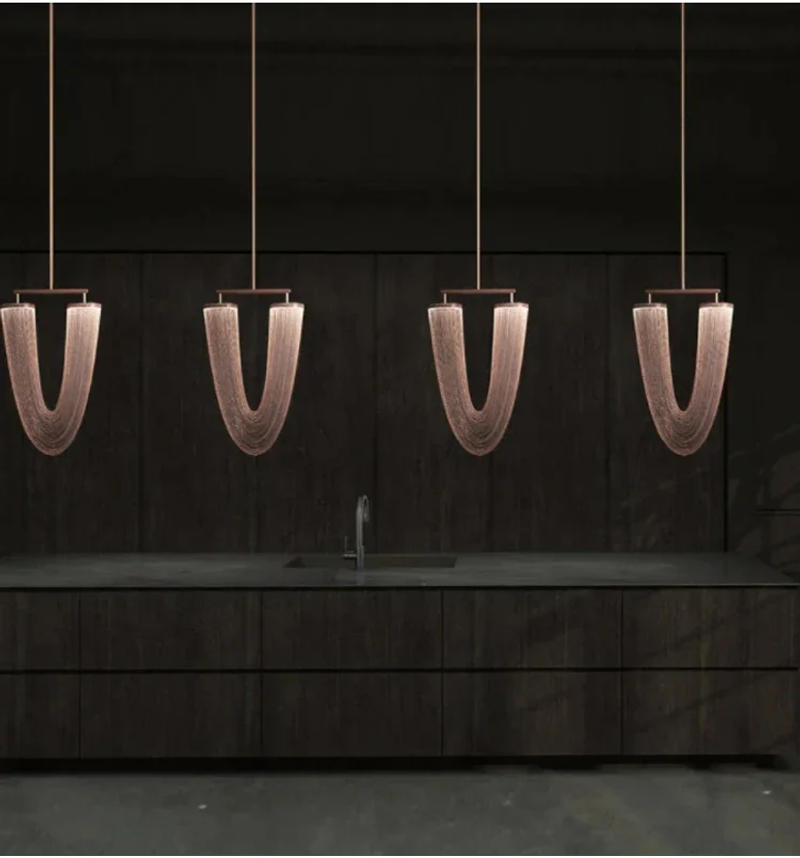 Description Picture 4 of item2024 Design Unique Special Style Wedding Decorative Indoor Living Room Chandelier Lighting Hotel Lobby Pendant Light