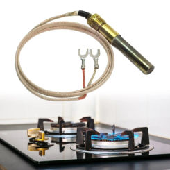 Replacement Thermopile Easy to Use Wire Thermocoupler Water Heater Thermopile Generator Suitable for Gas Heaters