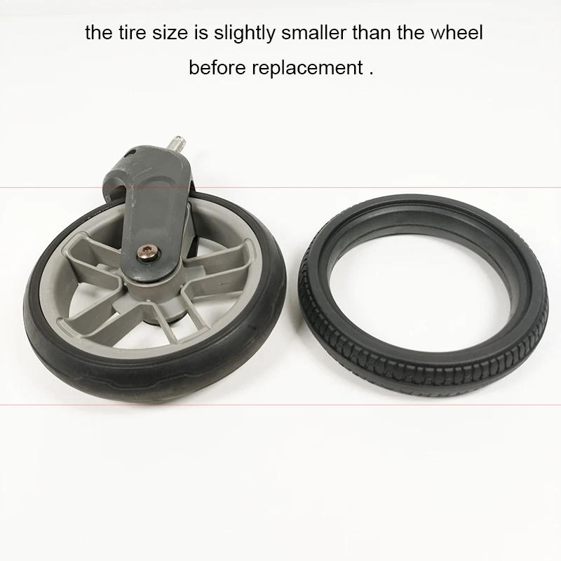 Description Picture 2 of itemStroller Wheel Tire 13.5/15/15~17/18~20/23.5CM For Yoya Yoyaplus Or Stokke Xplory V3 V4 Baby Buggy Wheel Accessories