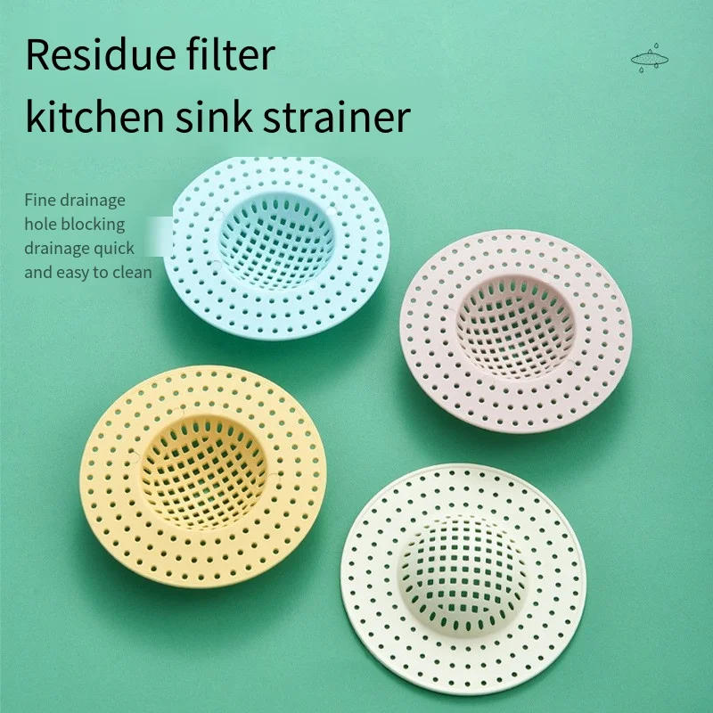 Description Picture 2 of itemKitchen Sink Filter Strainer Sewer Filtering Net Stopper Floor Drains Hair Catcher Waste Collector for Home Accessories